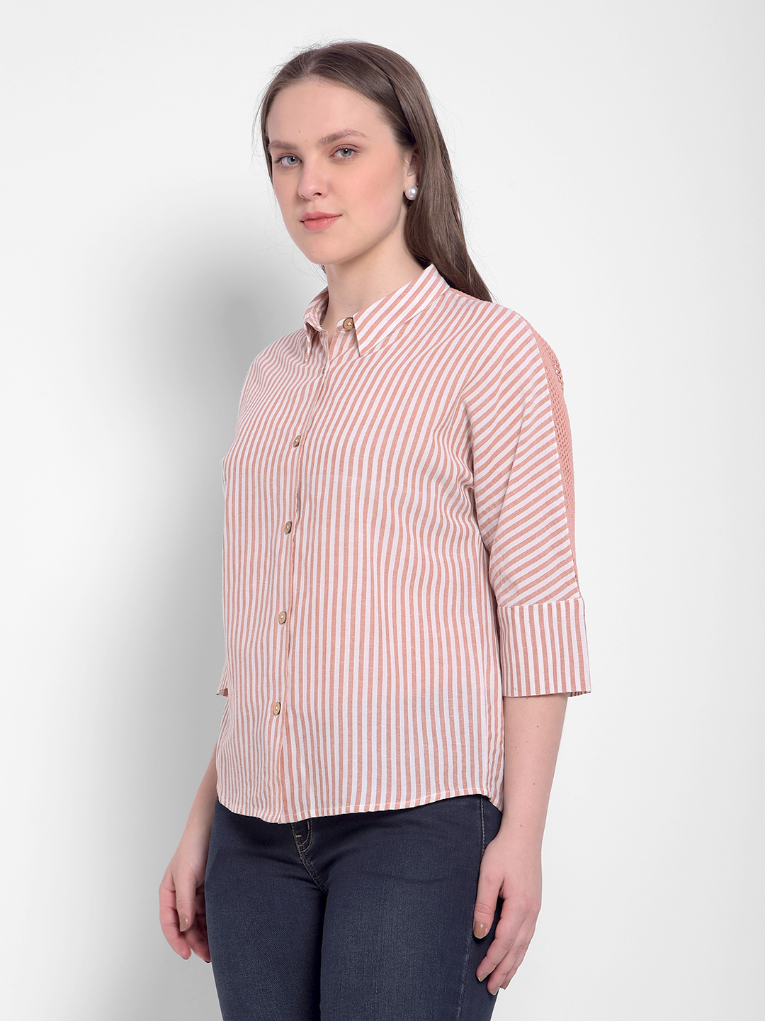 Numero Uno Women Striped Casual Shirt